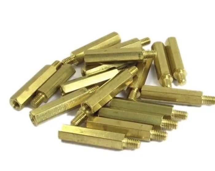 M3 X 8 + 6mm M3 X 8 + 6mm Hex Brass Standoff Screw For PCB Spacer ANSI Standard