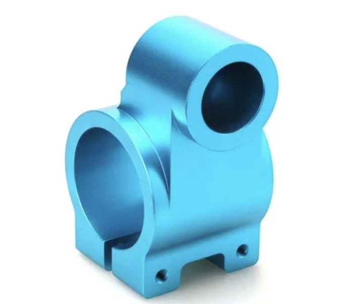 Alüminyum 6061-T6 CNC Dönüştürülmüş Parçalar Renk Valf Bedenleri için Anodized Kalıntılar