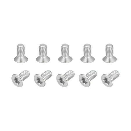 M3x6mm Torx Güvenlik Makinesi vidalar 316 Paslanmaz Çelik Kavuşturma Kafası Dönüştürme Kanıtlı vida Bağlayıcılar Çiviler