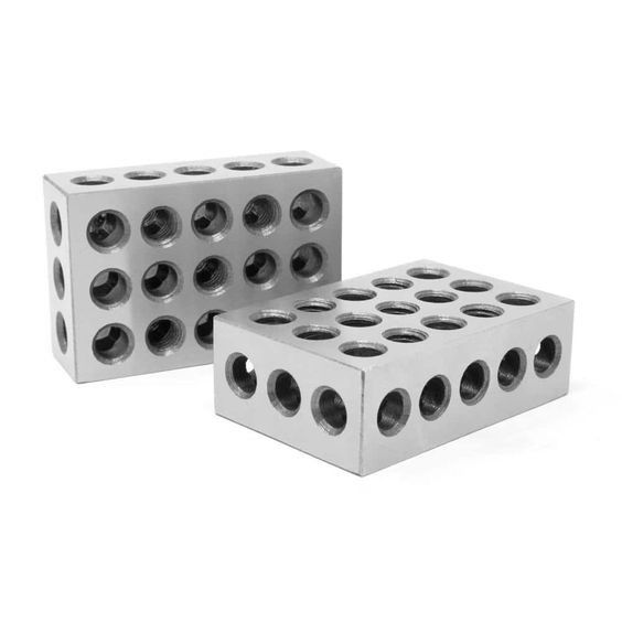 25 mm x 50 mm x 75 mm Çelik sertleştirilmiş metrik hassasiyet 123 ölçüm blokları
