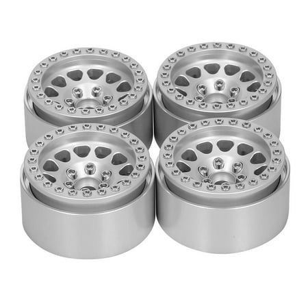 Alüminyum Alaşım 1.9 Inch RC Tekerlekler Çarklar / 10. RC Crawler Kamyon Araç Eksi SCX10 D90