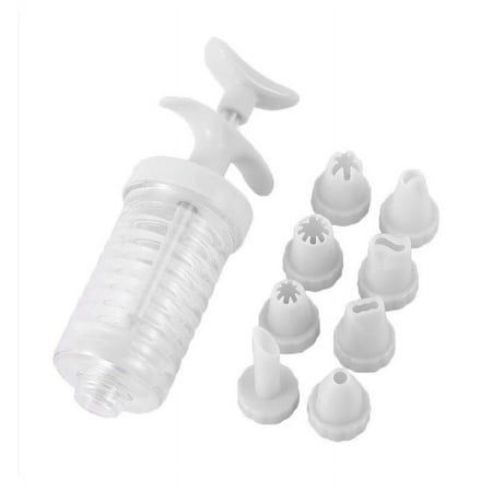 Ev Mutfağı DIY PastaKuki Pişirme Çerçeve KalıpPlastik Çerçeve Düzenleme DüzeniDüzeni ile Baskılı Krem Düzeni Aracı