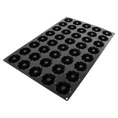 Profesyonel SQ070 Silikon Kalıp.Swirl 2.68 inç çapı x 1.18 inç yüksekliği, 40 boşluk