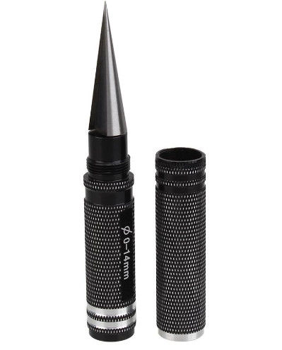Çelik Metal 0-14mm Delik Puncher Reamer RC Aletler için Siyah Araba Vücudunun Kabuk Matkabları