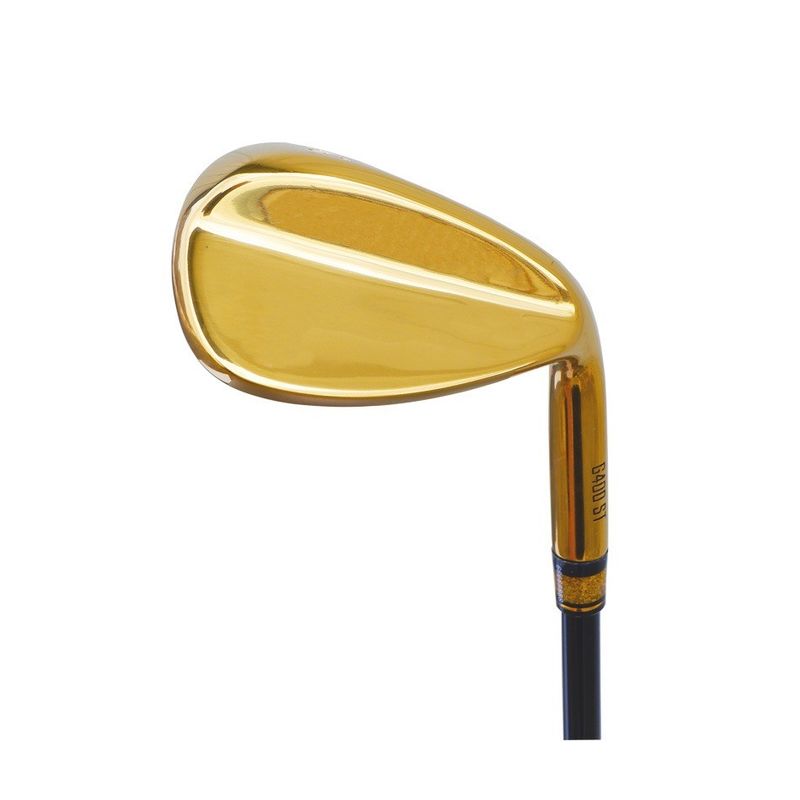 Golf Takımı Kulüp Atma Altın Wedge Head Eğlence 300g 48*28.5*28.5CM