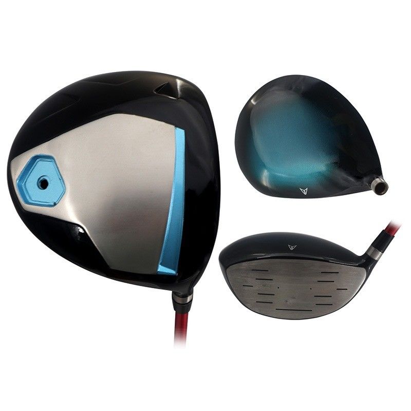 Özel Marka İki Elli Titanyum 460cc Sahte Golf Sürücü Kulüpleri Yarış, Hediye