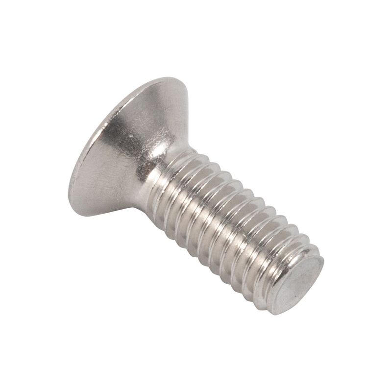 C1022 304 316 Paslanmaz Çelik Csk Kafa ISO7046 Bolt Cross Recessed Flat Head Makine vida