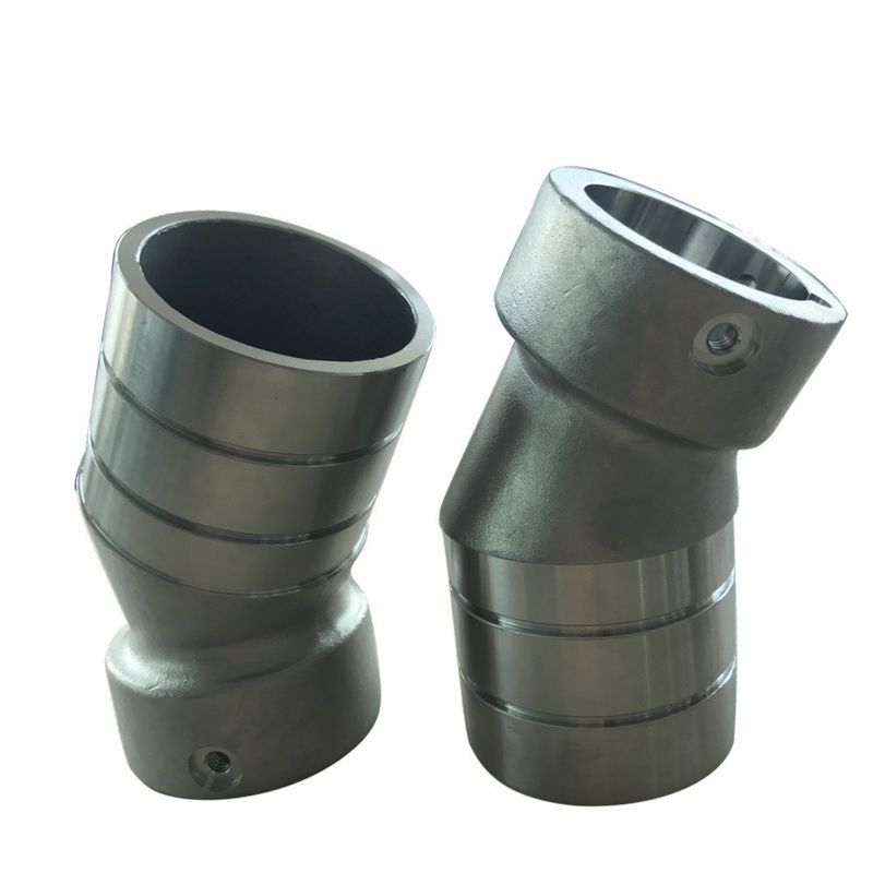 Özel OEM 316 Paslanmaz Çelik Makine Donanım yedek metal yuva U tüp montajı